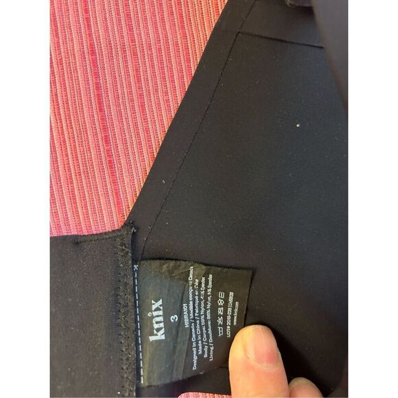 Knix black bra Hibra101 size 3 no wire - Picture 6 of 6